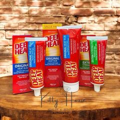 Kem bôi xoa bóp Deep Heart Original Heat Rub 100g và 200g chính hãng