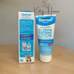 Kem Dưỡng Ẩm Dermal Therapy Little Bodies Eczema 175ml - Kem Giảm Ngứa và Khô Da Cho Trẻ Em, Hỗ Trợ Điều Trị Chàm Nhẹ