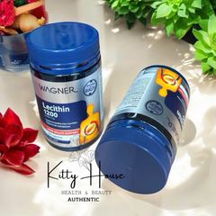Viên Uống Mầm Đậu Nành Wagner Lecithin 1200mg - Hỗ Trợ Sức Khỏe Tim Mạch, Tiêu Hóa, Gan, 100 Viên