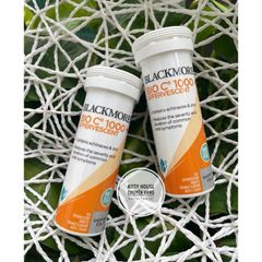 Viên sủi bổ sung vitamin C Blackmores Bio C 1000mg lọ 10 viên