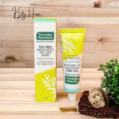 Gel Chấm Mụn Thursday Plantation Tea Tree 25g - Giảm Mụn, Phục Hồi Da, Hỗ Trợ Chăm Sóc Da Nhờ Chiết Xuất Tràm Trà