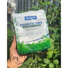 Bột chất xơ Prebiotic Bioglan 175g - Hỗ trợ tiêu hóa, inulin hữu cơ, dễ sử dụng cho sinh tố và ngũ cốc