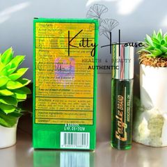 Dầu Gió Xanh Con Ó Eagle Brand Chai Lăn 8ml - Giảm Đau Đầu, Đau Bụng, Cảm Lạnh - Hương Thơm Dễ Chịu, Thiết Kế Nhỏ Gọn