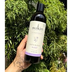 Sữa tắm phục hồi và thư giãn Sukin Aromatherapy Bath Blend chai 500ml