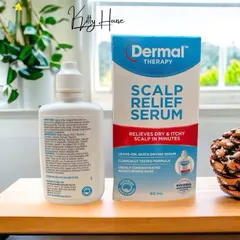 Serum Giảm Ngứa Da Đầu Dermal Therapy - Chống Khô, Dưỡng Ẩm, Chai 60ml, Chăm Sóc Tóc Chuyên Sâu
