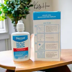 Serum Giảm Ngứa Da Đầu Dermal Therapy - Chống Khô, Dưỡng Ẩm, Chai 60ml, Chăm Sóc Tóc Chuyên Sâu