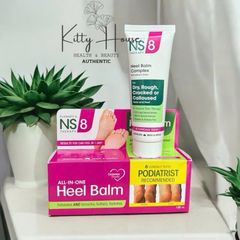Kem Dưỡng Da Gót Chân Plunkett's NS8 Heel Balm Complex 125ml - Giúp Làm Mềm, Chống Nứt Nẻ, Phù Hợp Với Da Khô Và Da Bệnh Tiểu Đường