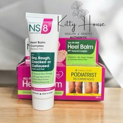 Kem Dưỡng Da Gót Chân Plunkett's NS8 Heel Balm Complex 125ml - Giúp Làm Mềm, Chống Nứt Nẻ, Phù Hợp Với Da Khô Và Da Bệnh Tiểu Đường