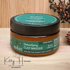 Mặt Nạ Đất Sét Thải Độc Sukin 100ml - Làm Sạch Sâu, Điều Trị Mụn, Giảm Dầu Thừa, Thích Hợp Cho Da Nhờn, Mụn Ẩn