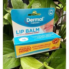 Son Dưỡng Môi Dermal Therapy Lip Balm 10g - Dưỡng Ẩm Sâu, Giảm Khô Nẻ, Chăm Sóc Môi Mềm Mại, Hiệu Quả Nhanh Chóng