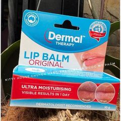 Son Dưỡng Môi Dermal Therapy Lip Balm 10g - Dưỡng Ẩm Sâu, Giảm Khô Nẻ, Chăm Sóc Môi Mềm Mại, Hiệu Quả Nhanh Chóng