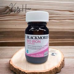 Viên Uống Bổ Sung Sắt Blackmores Bio Iron 30 Viên - Hỗ Trợ Phụ Nữ Mang Thai & Cải Thiện Hấp Thụ Sắt 