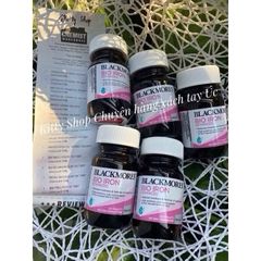 Viên Uống Bổ Sung Sắt Blackmores Bio Iron 30 Viên - Hỗ Trợ Phụ Nữ Mang Thai & Cải Thiện Hấp Thụ Sắt 