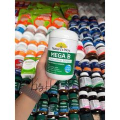 Viên uống giảm căng thẳng Nature’s Way Mega B Executive Stress 200 viên - Hỗ trợ năng lượng, giảm lo âu, cải thiện sức khỏe tổng thể