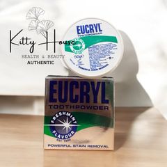 Bột Đánh Răng Tẩy Trắng Eucryl Toothpowder hộp 50g