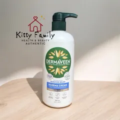 Kem Bôi Chàm Da Dermaveen Eczema 100ml - Giảm Ngứa, Dị Ứng, Dành Cho Người Lớn & Trẻ Nhỏ, Dưỡng Ẩm Da Mềm Mại