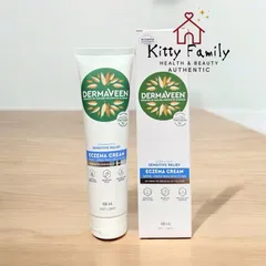 Kem Bôi Chàm Da Dermaveen Eczema 100ml - Giảm Ngứa, Dị Ứng, Dành Cho Người Lớn & Trẻ Nhỏ, Dưỡng Ẩm Da Mềm Mại