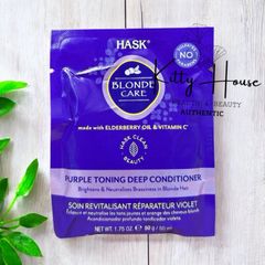 Kem Ủ Tóc Hask Phục Hồi Chuyên Sâu 50ml - Dưỡng Ẩm, Làm Mượt Tóc Khô Hư Tổn, Không Sulfates, Không Parabens