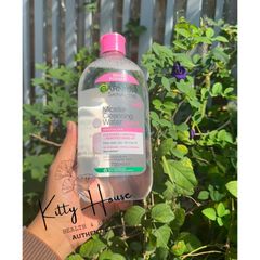 Nước Tẩy Trang Garnier Skinactive Micellar Cleansing 400ml - Tẩy Trang Dịu Nhẹ, Không Gây Kích Ứng, Phù Hợp Với Da Nhạy Cảm