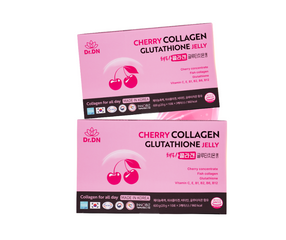 Thạch Cherry Collagen Glutathione Dr.DN - Cải Thiện Độ Đàn Hồi, Làm Sáng Da, Hỗ Trợ Giảm Nếp Nhăn, Hương Vị Ngon, Tiện Lợi Sử Dụng