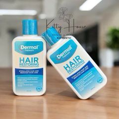 Dầu Gội & Dầu Xả Phục Hồi Dermal Therapy 210ml - Kích Thích Mọc Tóc, Giảm Rụng Tóc, Dưỡng Ẩm Tóc Hư Tổn Cho Nam & Nữ