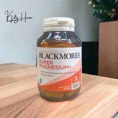Viên uống bổ sung Magie Blackmores Super Magnesium+ 100 Tablets
