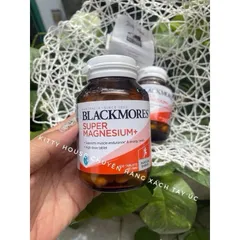 Viên uống bổ sung Magie Blackmores Super Magnesium+ 100 Tablets