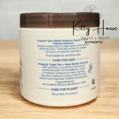 Kem Dưỡng Ẩm Phục Hồi Da Không Mùi Aveeno Skin Relief 311g - Cấp Ẩm Mạnh Mẽ Giúp Duy Trì Da Khỏe Mạnh, Không Gây Mụn