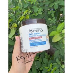 Kem Dưỡng Ẩm Phục Hồi Da Không Mùi Aveeno Skin Relief 311g - Cấp Ẩm Mạnh Mẽ Giúp Duy Trì Da Khỏe Mạnh, Không Gây Mụn