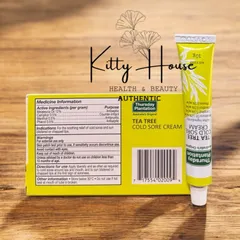 Kem Bôi Giảm Mụn Rộp Thursday Plantation 10g - Kem Chăm Sóc Môi, Làm Dịu Vết Loét, Nứt Nẻ Do Nắng, Chiết Xuất Tràm Trà, Úc