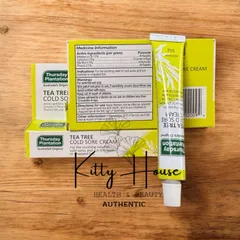 Kem Bôi Giảm Mụn Rộp Thursday Plantation 10g - Kem Chăm Sóc Môi, Làm Dịu Vết Loét, Nứt Nẻ Do Nắng, Chiết Xuất Tràm Trà, Úc