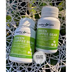 Viên uống hỗ trợ giảm cân Healthy Care Green Coffee Bean lọ 60 viên