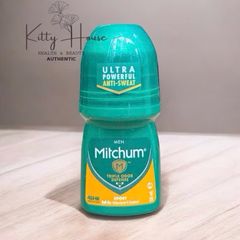 Lăn Khử Mùi Mitchum for Men 50ml - Chất Khử Mùi Ngăn Mồ Hôi 48 Giờ, Dạng Lăn Tiên Tiến, Sport, Unscented, Pure Energy