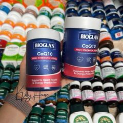 Viên uống Bioglan CoQ10 300mg - Hỗ trợ tim mạch và nâng cao sức đề kháng - Hộp 60 viên chính hãng