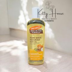 Dầu dưỡng ẩm Palmer's Cocoa và Shea Butter 250ml - Dưỡng ẩm và làm mềm da tự nhiên, an toàn cho mọi loại da