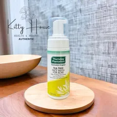 Sữa Rửa Mặt Tạo Bọt Ngừa Mụn Thursday Plantation 150ml - Chiết Xuất Tinh Dầu Tràm Trà Úc Dành Cho Da Mụn, Da Dầu, Đặt Giới Hạn Mụn
