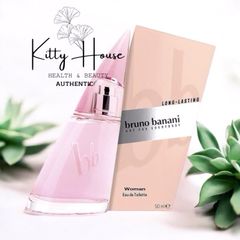 Nước hoa nữ Bruno Banani Woman Eau De Toilette 50ml & 100ml - Hương trái cây, hoa cỏ quyến rũ cho phong cách trẻ trung, nữ tính