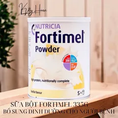 Sữa bột Fortimel cho người bệnh ung thư, bệnh nhân sau phẫu thuật, người suy dinh dưỡng 335g