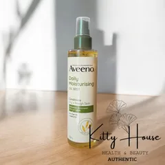 Dầu Dưỡng Da Xịt Aveeno Daily Moisturizing Oil Mist 200ml - Chăm Sóc Da Khô Nhạy Cảm với Dầu Jojoba và Yến Mạch