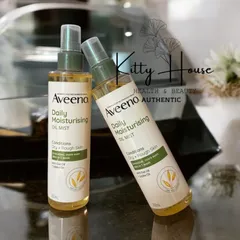 Dầu Dưỡng Da Xịt Aveeno Daily Moisturizing Oil Mist 200ml - Chăm Sóc Da Khô Nhạy Cảm với Dầu Jojoba và Yến Mạch