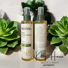 Dầu Dưỡng Da Xịt Aveeno Daily Moisturizing Oil Mist 200ml - Chăm Sóc Da Khô Nhạy Cảm với Dầu Jojoba và Yến Mạch