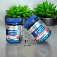 Viên uống hỗ trợ tiết niệu Wagner Cranberry Ultra Strength 60000mg - Giải pháp tự nhiên cho sức khỏe đường tiết niệu lọ 60 viên