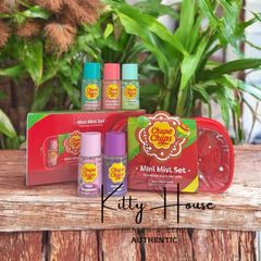 Bộ xịt thơm mini toàn thân Chupa Chups 5 chai 75ml - Hương mâm xôi, hoa & caramel ngọt ngào, quà tặng lý tưởng cho bé gái