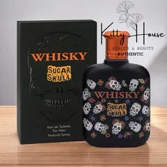 Nước Hoa Nam Whisky Sugar Skull 100ml - Hương Thơm Quyến Rũ Lễ Hội Dia de los Muertos - Eau de Toilette Bền Lâu