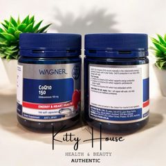 Viên uống hỗ trợ tim mạch Wagner CoQ10 150mg - Bổ sung năng lượng và bảo vệ sức khỏe tim mạch - Lọ 100 viên chất lượng cao