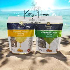Kẹo Ngậm Mật Ong Manuka Health MGO 400+ Propolis & Chanh - Tăng Cường Miễn Dịch, Giảm Ho, Hỗ Trợ Sức Khỏe, Túi 58 Viên 250g