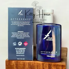 Nước Hoa Nam Blue Stratos Aftershave 100ml - Hương Cam Chanh Tươi Mát, Lưu Hương Lâu, Phù Hợp Ngày và Đêm