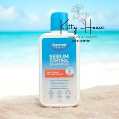 Dầu Gội Kiểm Soát Bã Nhờn Dermal Therapy Sebum Control 175ml - Giúp Làm Sạch, Giảm Dầu và Cân Bằng Da Đầu