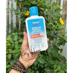 Dầu Gội Kiểm Soát Bã Nhờn Dermal Therapy Sebum Control 175ml - Giúp Làm Sạch, Giảm Dầu và Cân Bằng Da Đầu