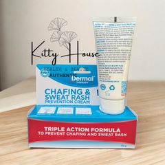 Kem bôi Dermal Therapy chống hăm tã và mồ hôi - Cream bảo vệ da, ngừa đau rát và phát ban, tuýp 75g